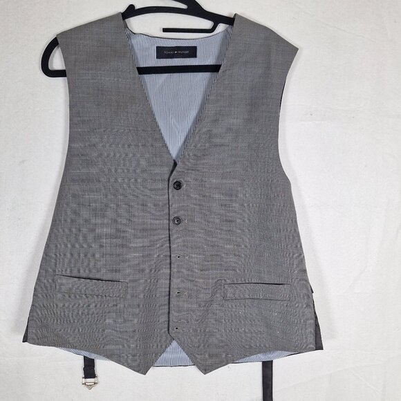 Tommy Hilfiger gray suit vest size medium - Picture 1 of 6